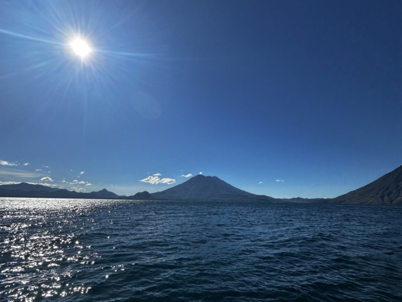 Spectacular lot waterfront facing volcano views