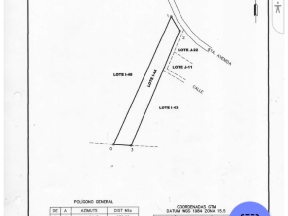 Land with title Santiago Atitlan with access to the lake