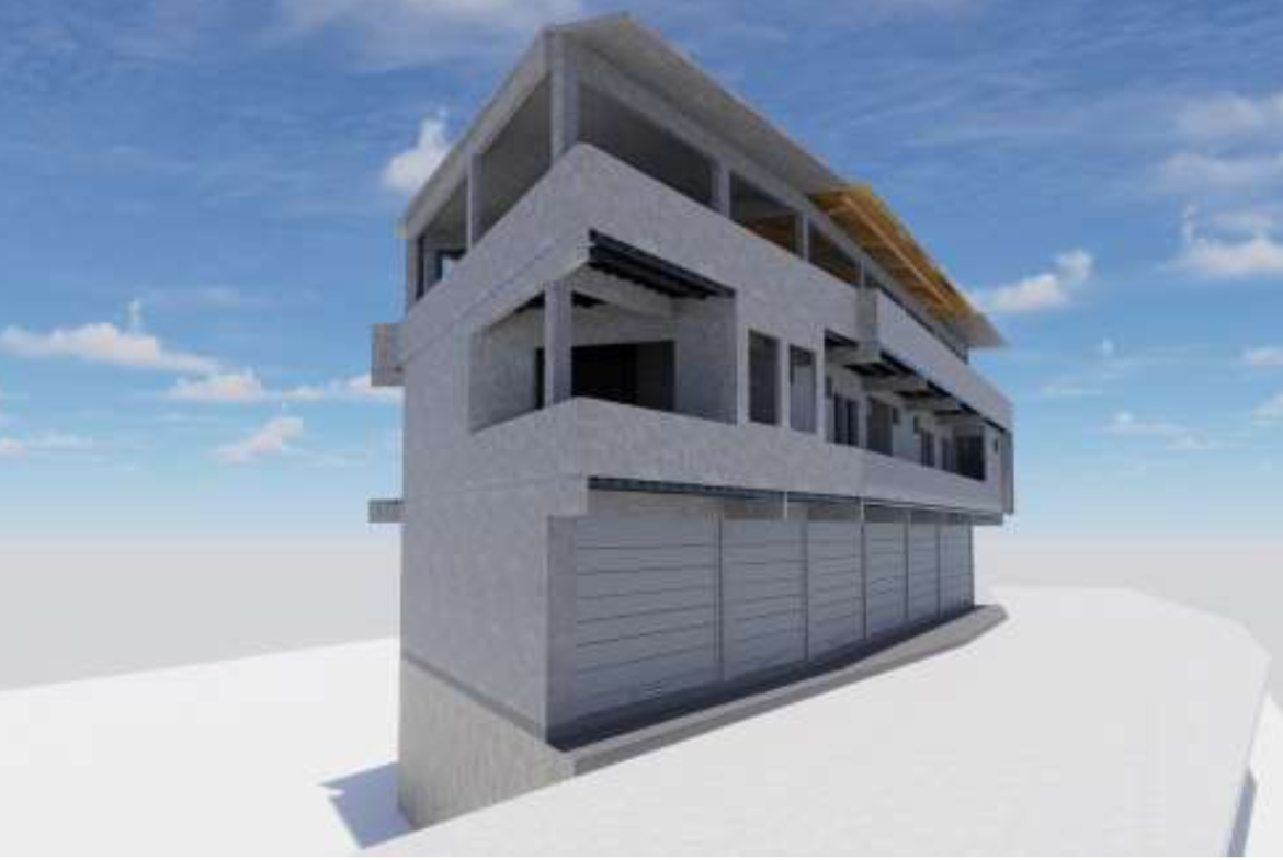 Commercial building with strong potential to finish for sale